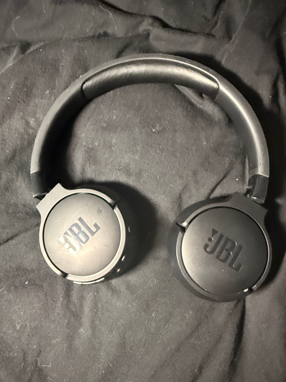 JBL Black On-Ear Foldable Headphones